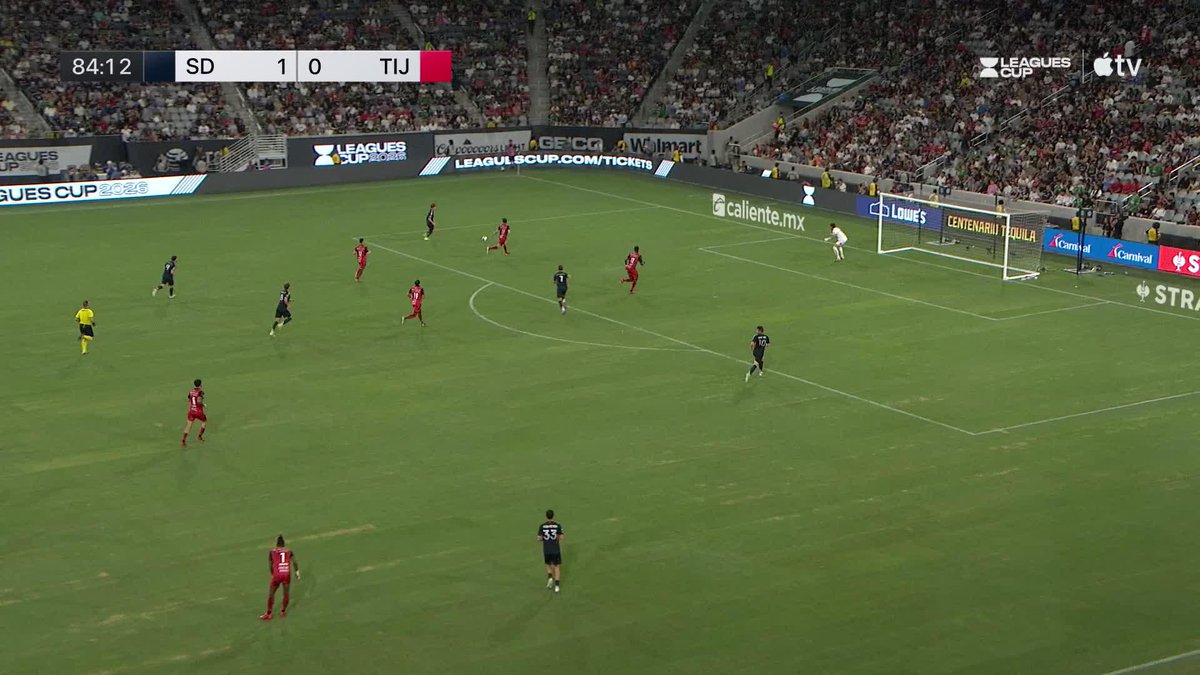 Toño Rodríguez mantiene vivas las esperanzas para Xolos 🫣 #LMXLC2026 | #XOL | #J2 📺 Ve la Leagues Cup 2026 en vivo en Apple TV