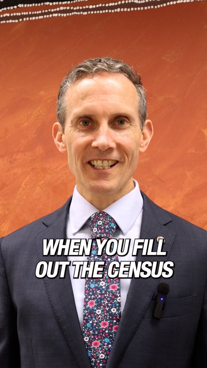 Tomorrow is Census Day. Your answers help decide where services and infrastructure go. Filling it out is a small act that helps your community. Make sure you’re counted. #auspol