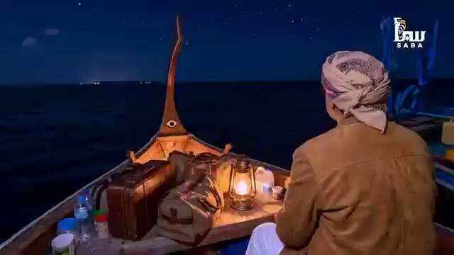 الهارب على القارب 🤣🤣