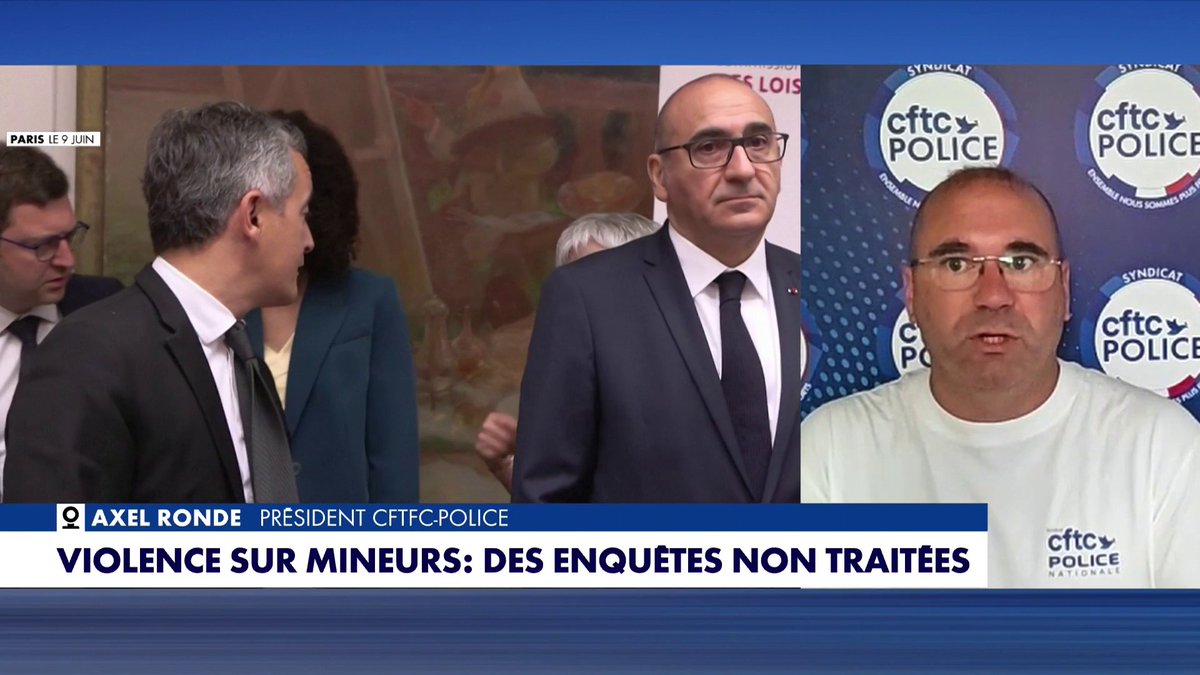 Axel Ronde : «Il y a eu une réforme de la police judiciaire dont ne personne ne voulait, qui a été mise en place par Gérald Darmanin» dans #LaMatinaleEté Toute l'info est à retrouver sur