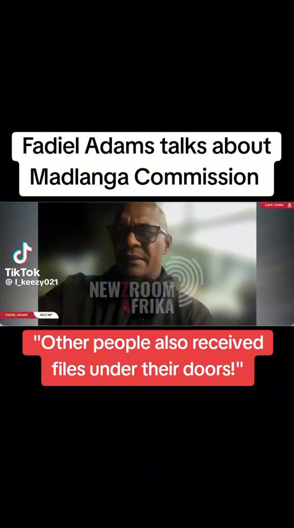 He had a interview with Xoli few days ago Heard what Fidel Adams had to say 👇👇👇 Tomorrow it's a date we have with him #MadlangaCommission