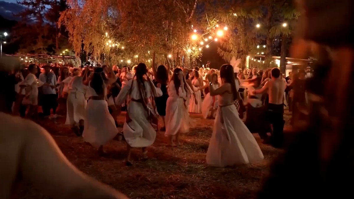 Thousands gathered in Kyiv for the Vyriy festival celebrating Ukrainian folk culture and music, with soldiers, veterans and a combat medic who travelled from the front lines calling it a vital escape from the pressures of wartime