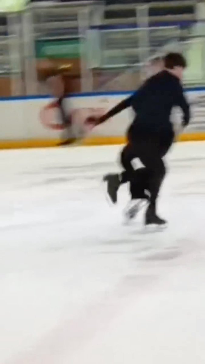Off-season means building new tricks, fails included 😅⛸️ Every wipeout is one step closer to landing it. #FigureSkating