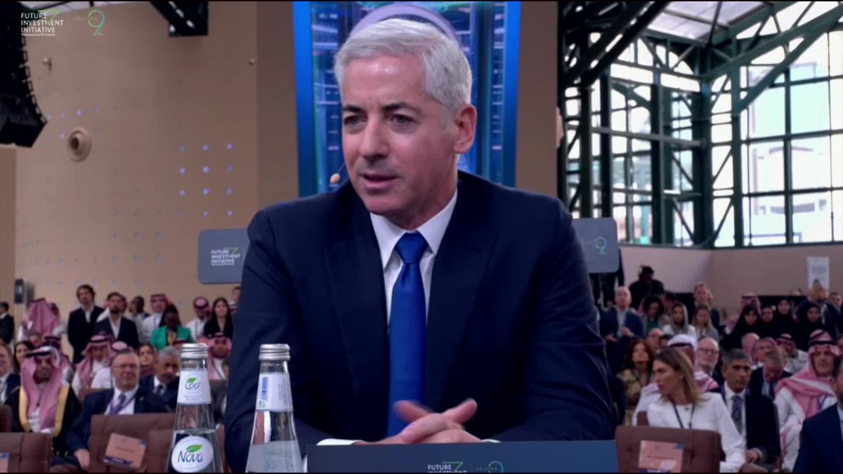 Remember when Saudi Arabia invited Zionist Bill Ackman as he was promoting the Gaza Genocide. Saudi Arabia is a Zionist country.