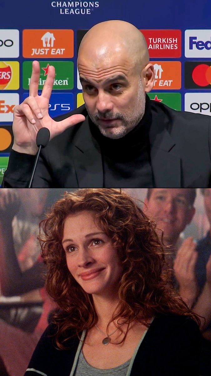 Pep Guardiola is just like the rest of us 🤝 His idol Julia Roberts stars in Erin Brockovich, Ocean’s Eleven, My Best Friend’s Wedding, Runaway Bride and more on Stan 📺 ↳ UEFA Champions League. Live & Exclusive on Stan Sport. #StanSportAU #UCL