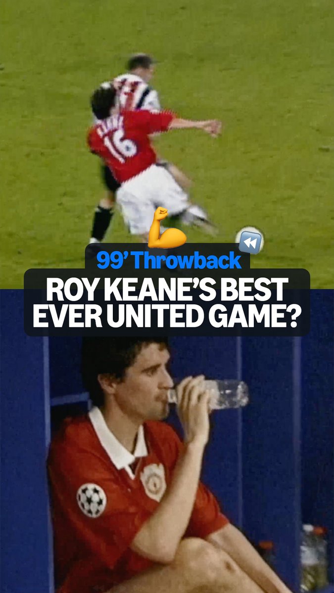 Roy Keane turns 55 today! 🥳 Was this his greatest-ever Man United game? 🤩🔴