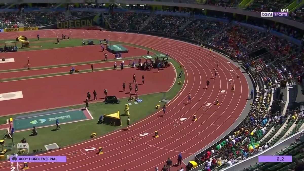 🥇🇨🇿 التشيكي رادا يتوج بذهبية سباق 400 متر حواجز في بطولة العالم لألعاب القوى للشباب.