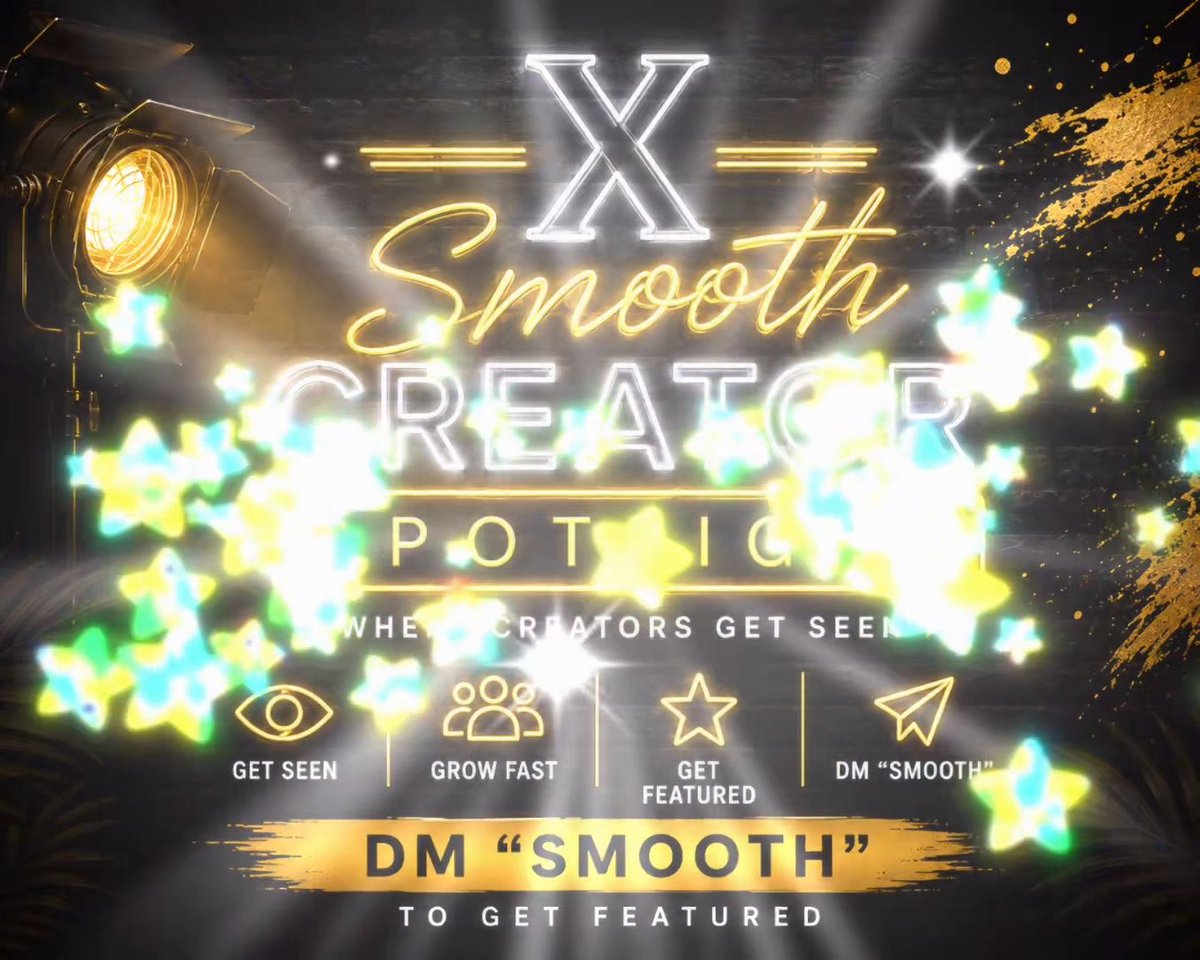 🚨 “5.8 million impressions & 7.3% engagement last month. ➡️Creators are getting real traffic here. 🔥Limited spotlight spots open this week — DM ‘SPOTLIGHT’ 👇 #smoothatl #smoothcreator #viral #grow #fanbase #monday