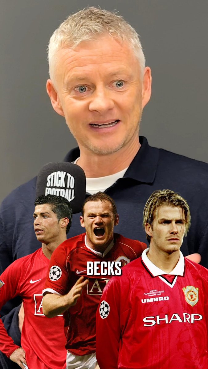 "Cristiano, Wazza, Becks!" 🤩 Who does Ole Gunnar Solskjaer rate as the best teammate he ever played with? 🔴