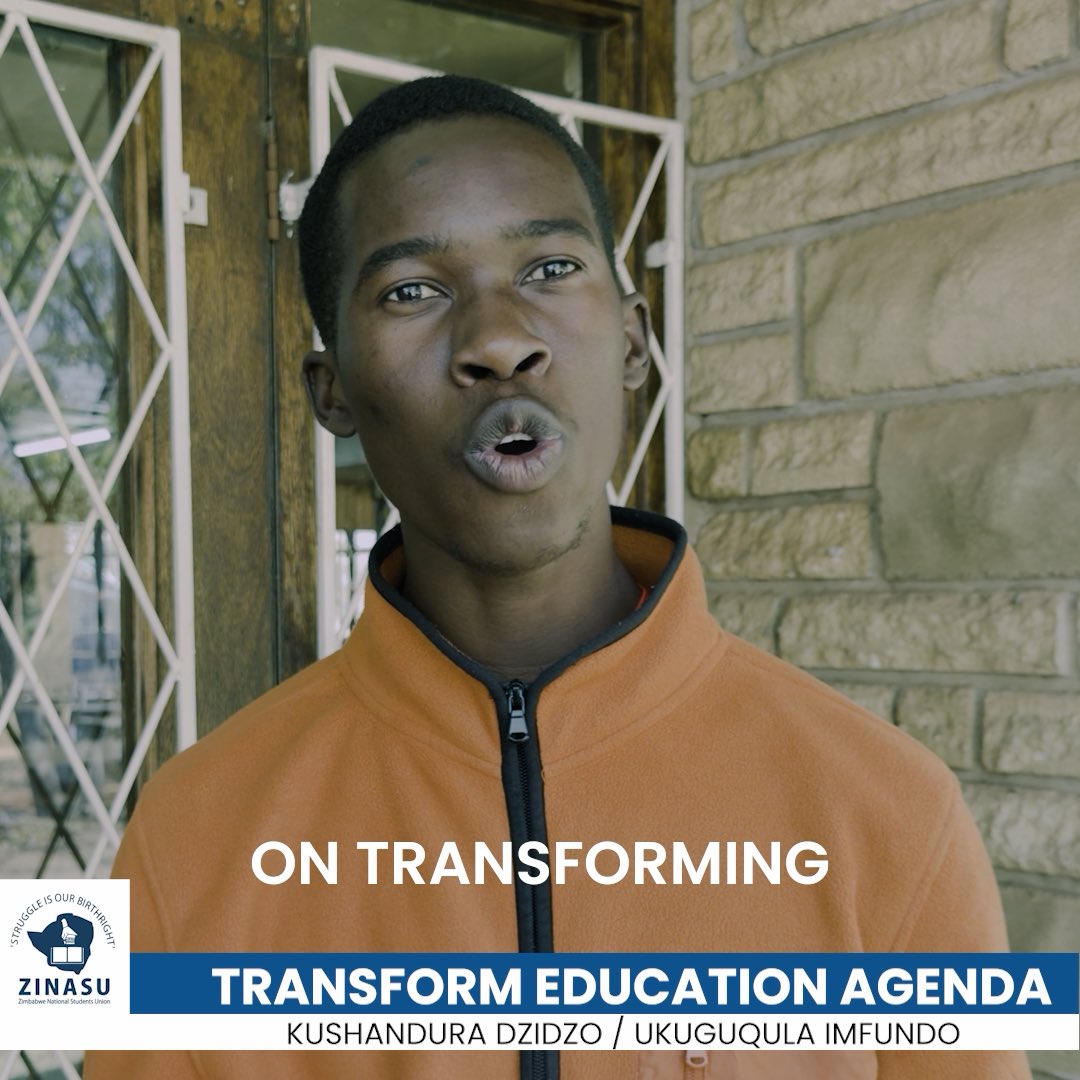 🔵⚫️ THE TRANSFORM EDUCATION AGENDA As we celebrate the blood and sacrifice of our Hero’s, the men and women who brought about independence in Zimbabwe, we launch the #TransformEducation Agenda. This Agenda aims to bring about a sustainable, inclusive and relevant education system that is competitive across the globe. Join the Transform Education Agenda. NgatiShandurei Dzidzo, KasiGuquleni Imfundo. Amandla