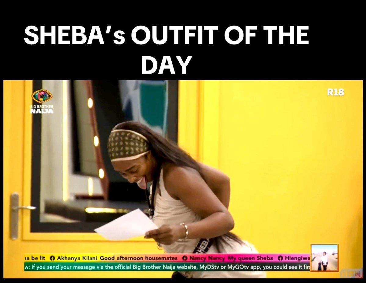My Client NEVER sleeps on her looks. Everyday has been a serve. She is as intentional as they come💯• Our OOTD🤌🏾🔥. • 🎥Big Brother Naija #BBNaija #ShebaGamde