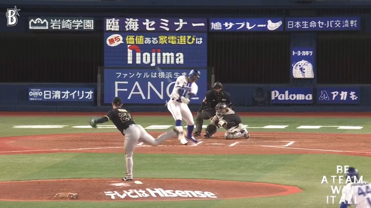 データで選ぶ劇的な一打ランキング(2026) DeNA編 5/28 京田陽太 ホームラン 勝率 +49.9% ランナー1・2塁で代打ホームラン この時期は非常に打線が苦しく、直近11試合中9試合2得点以下のチーム救う1本に ちなみにこの前の筒香のサヨナラホームランは勝率+38.7%で5位