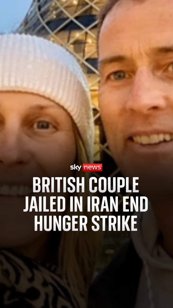'It wreaks havoc on your mind.' The son of the British couple that have been jailed in Iran speak to Sky News, following his parents’ decision to end their three-month hunger strike.