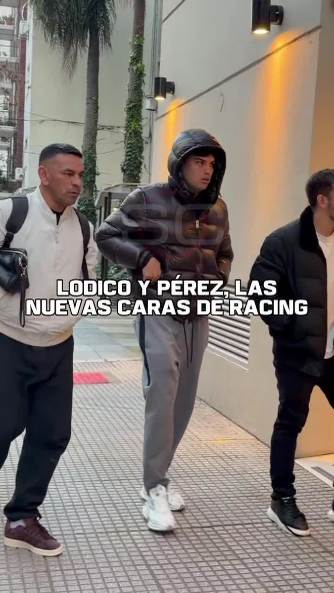NUEVAS CARAS EN LA ACADEMIA: Leonel Pérez y Gastón Lodico se realizan la revisión médica para ser nuevos jugadores de Racing.