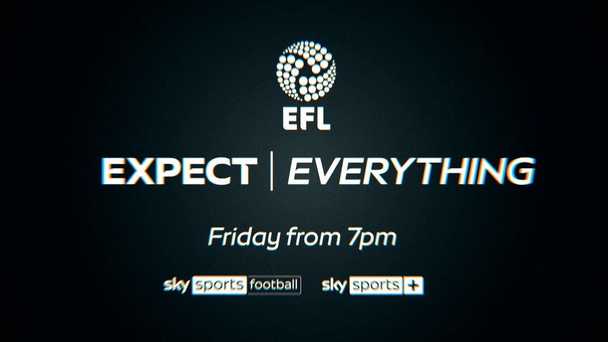 "Expect everything" 👀 The EFL is back! Watch LIVE on Sky Sports from 7pm on Friday and stream with NOW: 📺