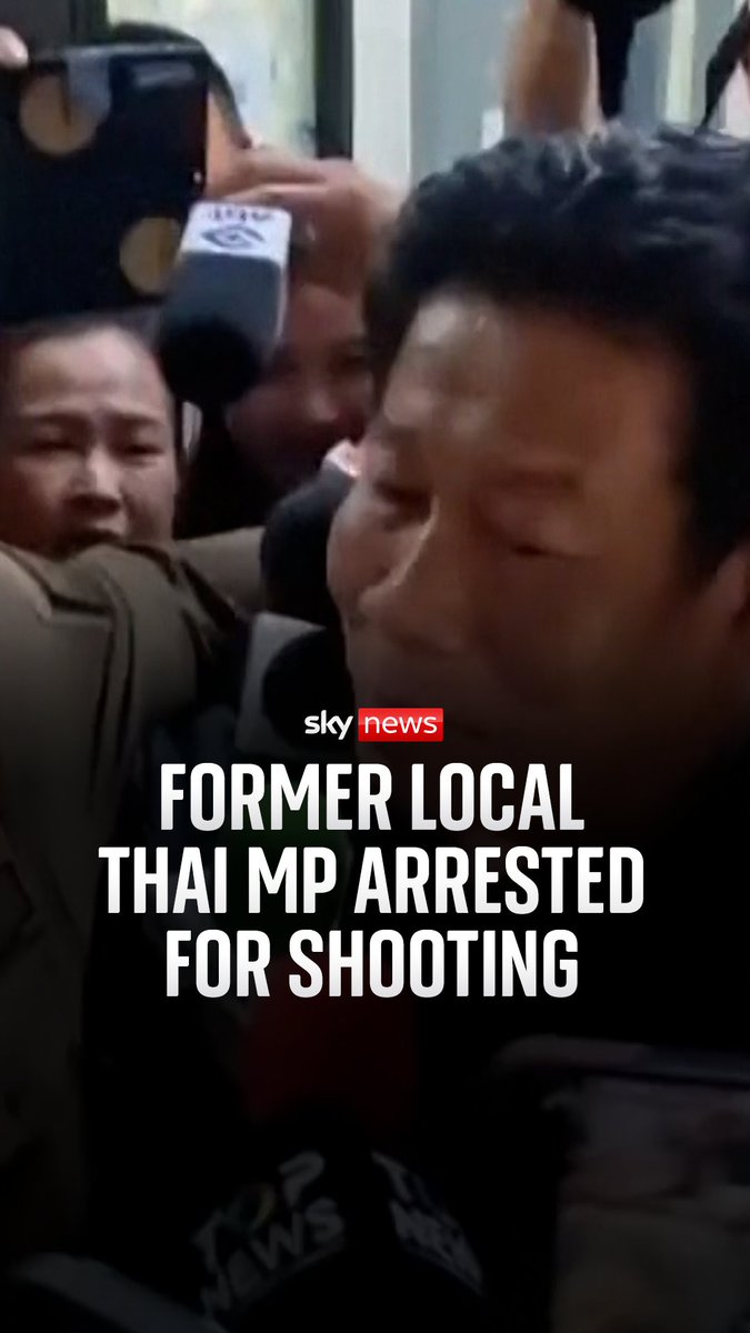 A former local Thai MP has been arrested in Thailand for a fatal shooting just days after a school shooting in the same province.