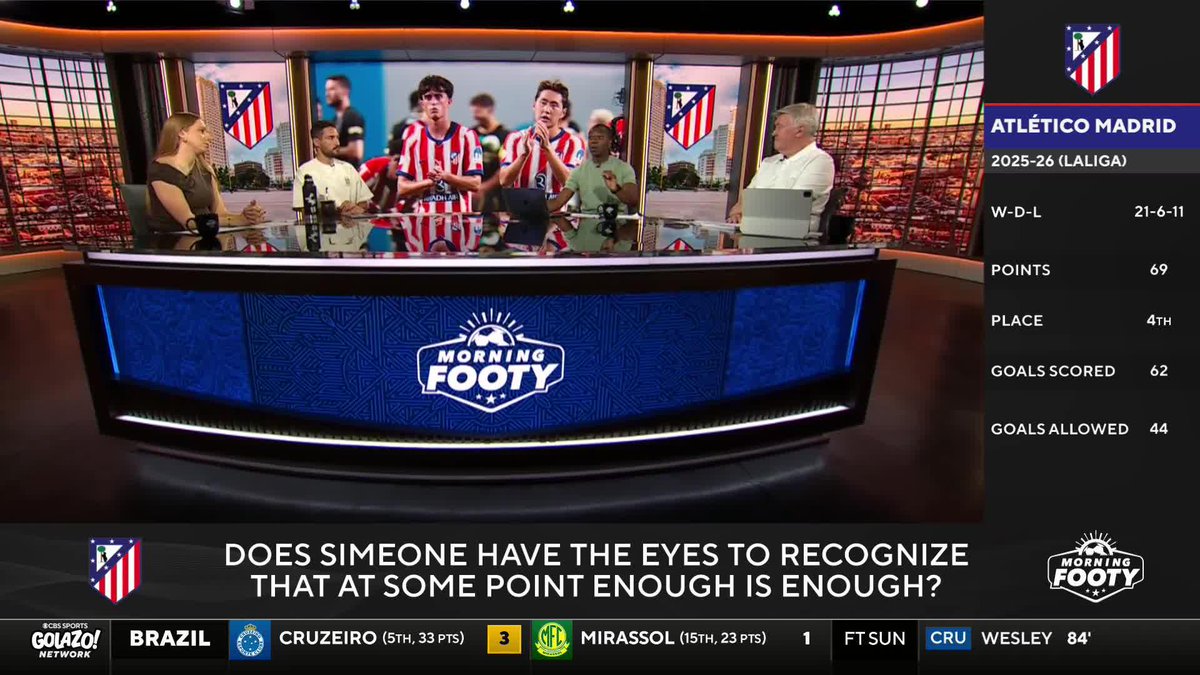 "Alejandro Grimaldo does NOT go to Atleti... if it's another manager at this club." Michael Lahoud explains why Diego Simeone's standing in world football is a huge factor in attracting big names to Atlético Madrid 🌍