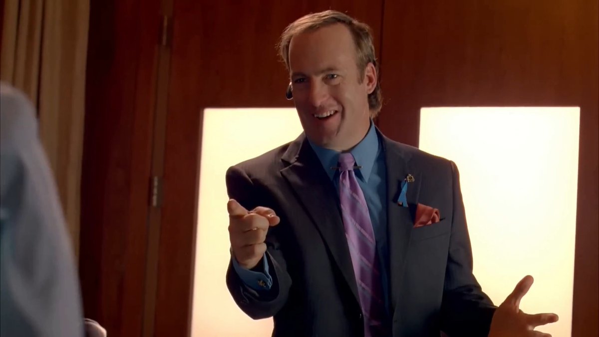 This scene was a masterpiece when it existed solely in Breaking Bad, but somehow it's even better once you come back and watch it again after seeing Better Call Saul. Jimmy's backstory is present in almost every line, and the scars left behind from his relationship with Chuck are almost worn as a badge