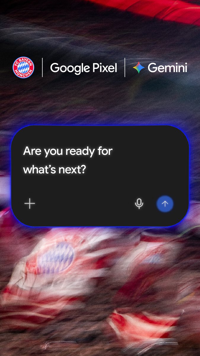 Some teams meet expectations. The right teams beat them. Welcome to the team, Google Pixel and Gemini. 🔴⚪ More information: FC Bayern × Google Pixel × Gemini