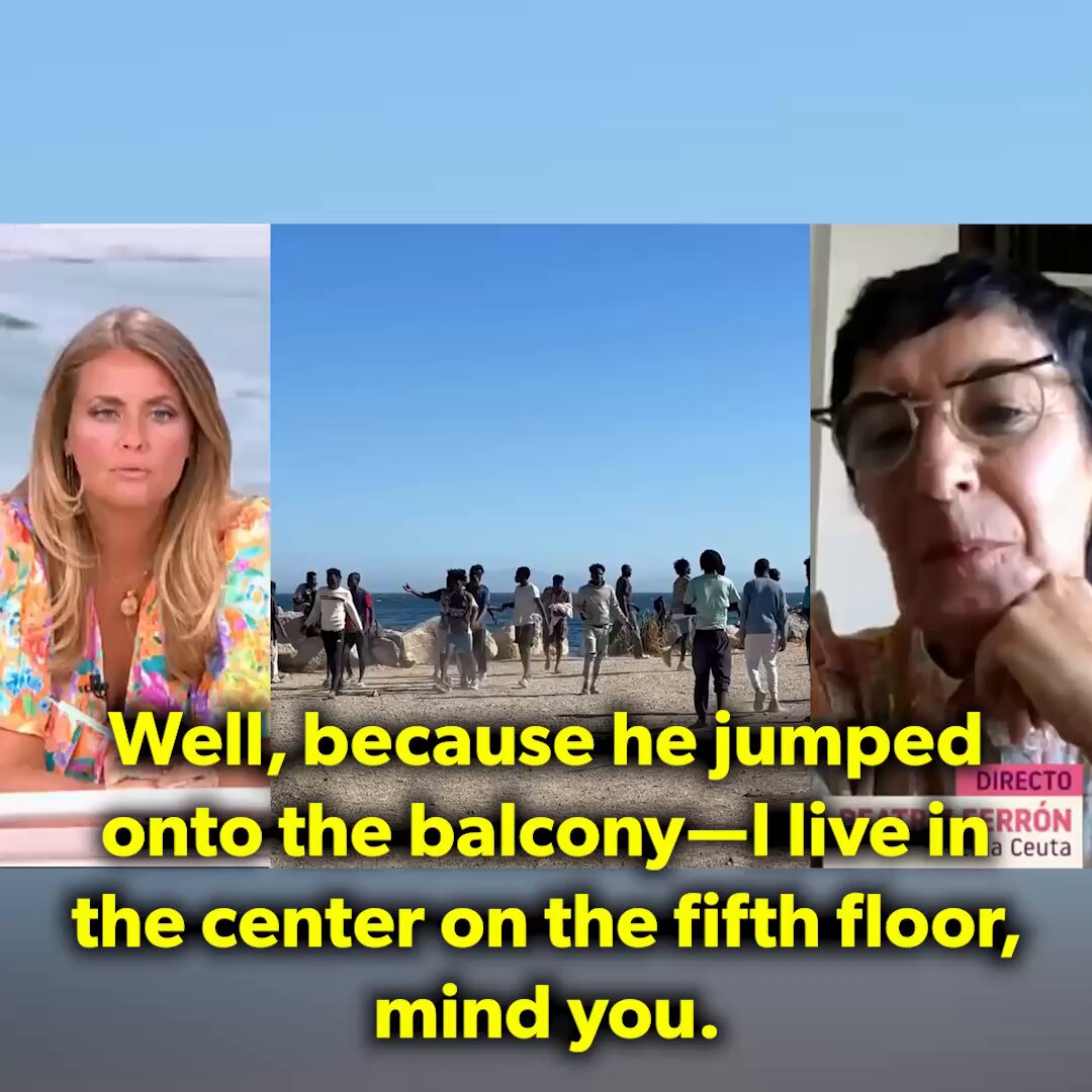 🇪🇸🔴BREAKING: A Moroccan migrant wearing only his underwear snuck into a sleeping Spanish woman's bed early in the morning in Ceuta. "I live in the center on the fifth floor, mind you... He jumped onto my bedroom balcony. He came into my bedroom and got into my bed. I thought he was my husband, and when I turned around, I found a stranger in his underwear in my bed." "Thank God I wasn't alone. It's bad enough... If I had been alone and had given him time, I don't know what he would have done. Really, I don't know." The 20-year-old suspect, who was quickly arrested by police, had already been deported for previous sexual assaults, rape, violent robbery, assault, and other offenses. During the mass migrant invasion of Spain last month, he managed to sneak back into the country. During an accelerated trial, he was ordered to be deported once again from Spain for a period of 5 years. The convicted man already had a criminal record for three sexual assaults in Spain and was banned from entering Spain for ten years. "I feel violated, also as a woman, because he didn't see whether I was older or younger. And besides, whatever age I have, I am a woman until I die, so I have the exact same rights as a young woman," the victim said. Follow: Remix News & Views