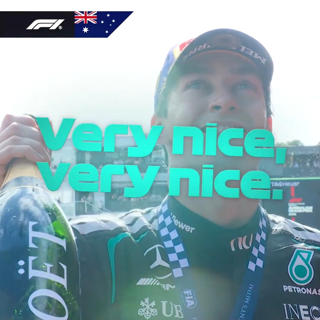 Plenty of reasons to smile in 2026 for George Russell 🏆💍😏 #F1