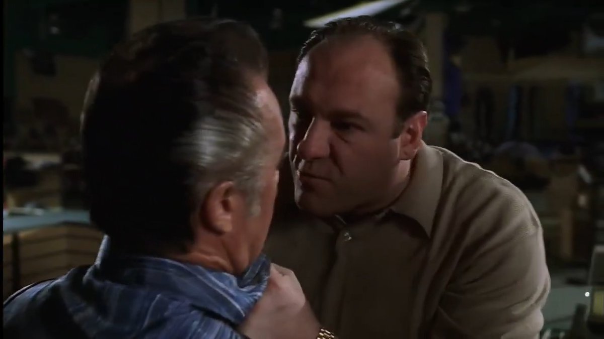 This is why Tony Soprano was the greatest TV character of all time. He murdered a defenceless kid who was screaming for his mother, and yet you still share Tony's sense of relief as hears the news that the witness will no longer testify and the case has collapsed. He was such a complex character, a murdering, adultering, bullying sociopath, but because we understand his flaws we empathise and to a certain extent sympathise with him. Gandolfini was a genius