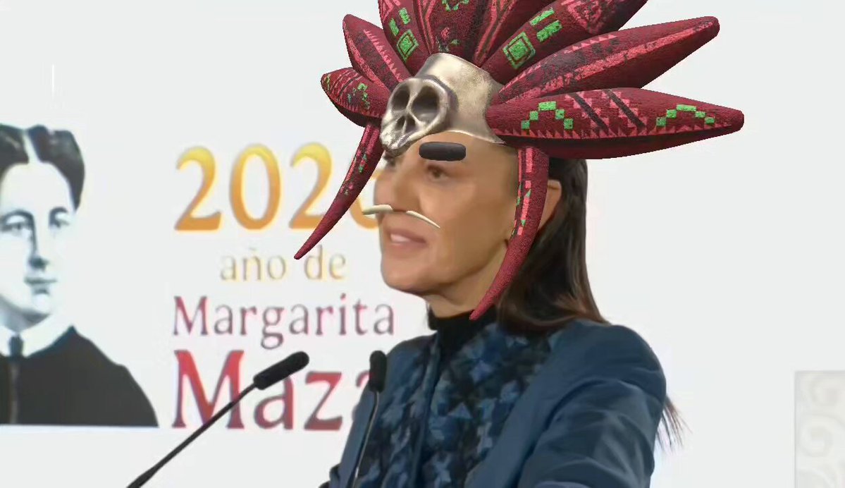 Oila'.. Sheinbaumlopochtli... Dice que le cambió el nombre de Paso de Cortés porque antes pasaban por ahí los indígenas. ¿Y porqué no le puso el Paso de los Mamuts? Esos pasaron antes.. 🤔