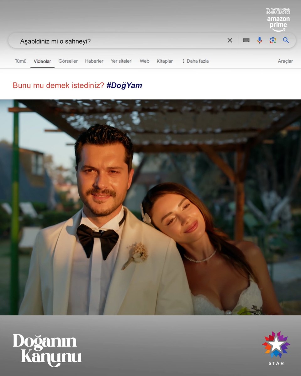 Aşamıyoruz... 🫠 #DoğanınKanunu yeni bölümleriyle her çarşamba 20.00'de Star'da, TV yayınından sonra sadece Amazon Prime Video'da. doganinkanunudizi