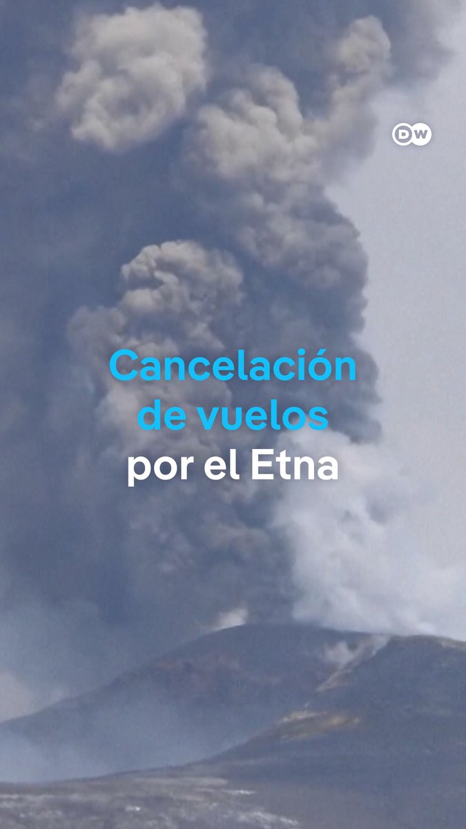 Erupción del Etna obliga a cancelar vuelos en Sicilia El volcán más activo de Europa sigue expulsando ceniza y lava. Los vuelos del aeropuerto de Catania se están viendo afectados. /es