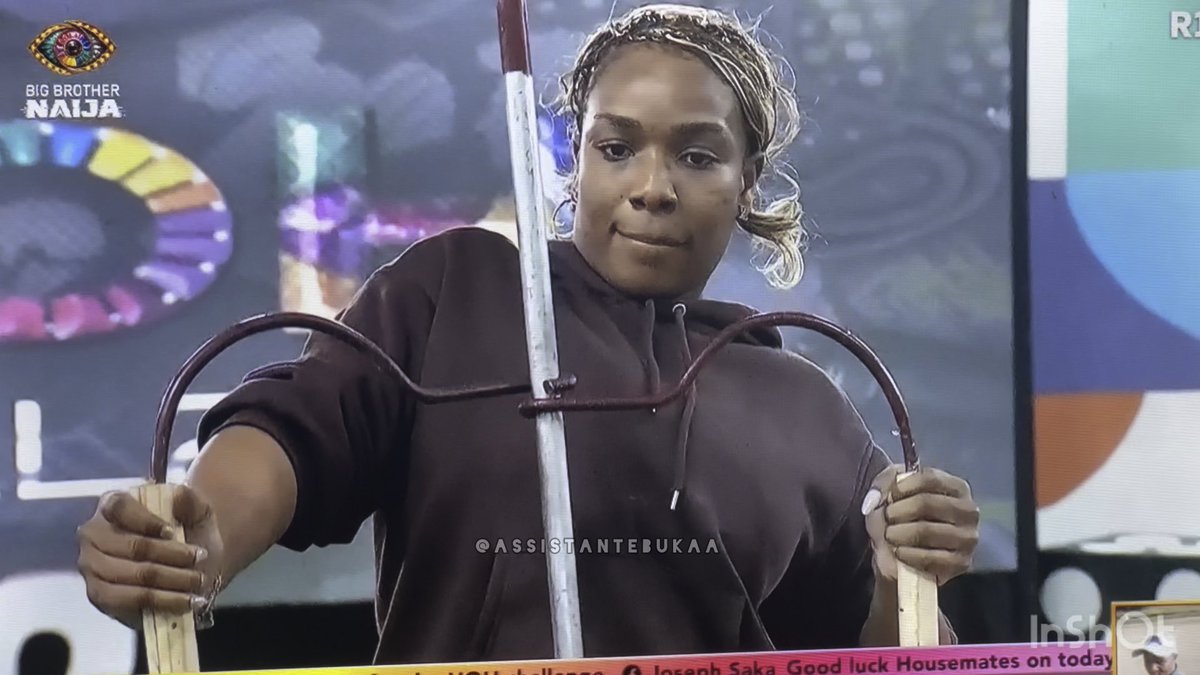 NECHE IS YOUR NEW HOH 🎉🎉🎉 Congratulations my girl !!!! #BBNaija
