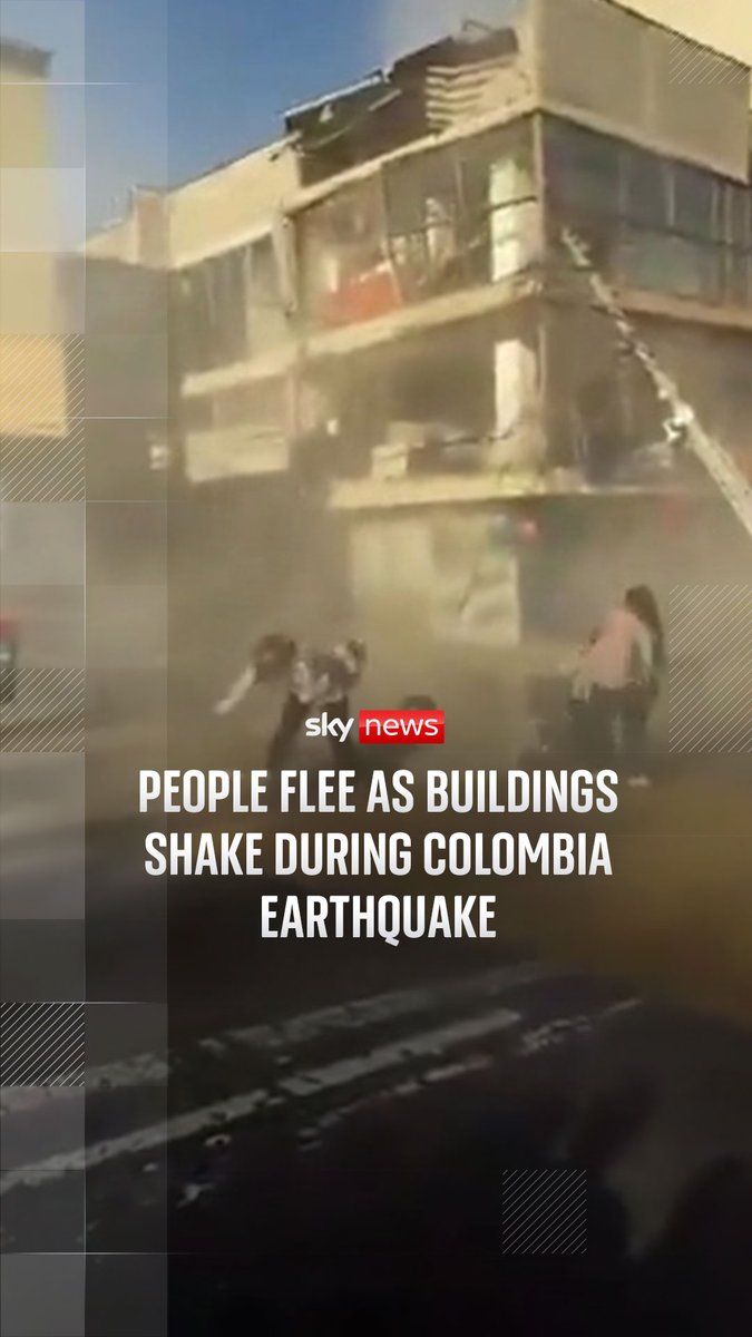 A major earthquake has shaken western Colombia and neighbouring Ecuador. People have evacuated homes and buildings after the 7.4-magnitude quake struck shortly after 7.30am local time. Latest: