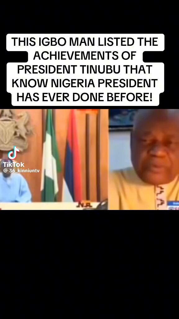 How else do you want the breakdown of Asiwaju Bola Ahmed Tinubu's government performance to be broken down for you? This gentleman has broken it down bit by bit for any layman to understand it. It is left foe you if you don't understand.