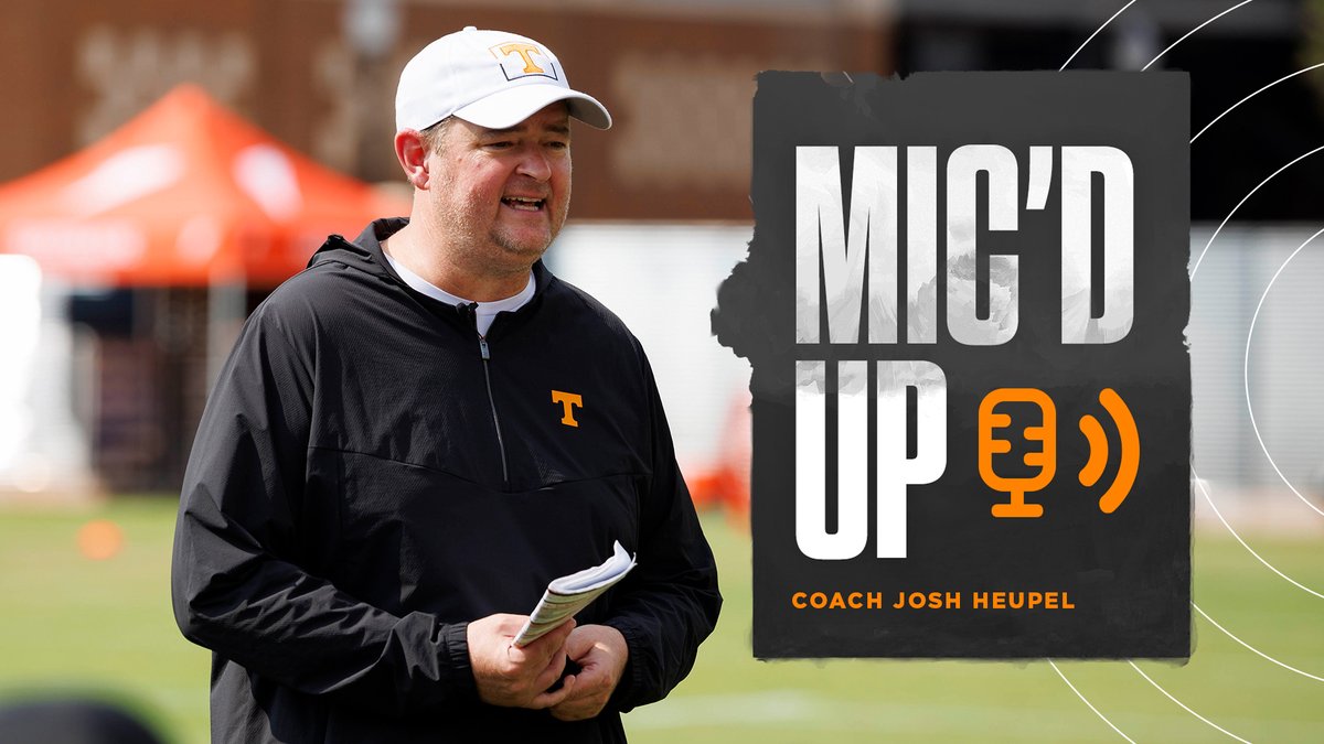 elite ball knowledge mic'd up with Josh Heupel 🎤 #GBO 🍊