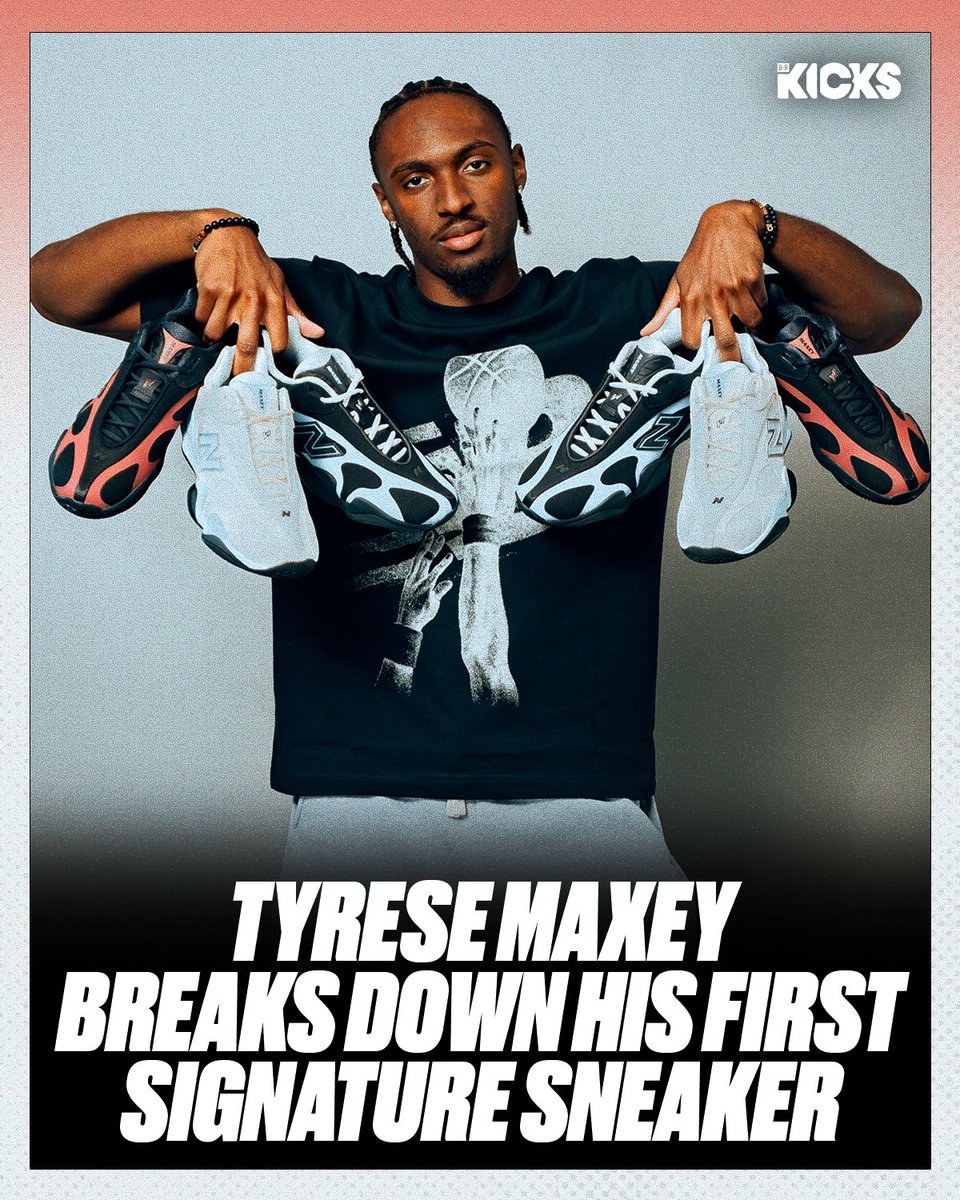 We linked up with Tyrese Maxey to talk through his first signature sneaker, the New Balance Maxey V1 🔥 Check out the full interview here: