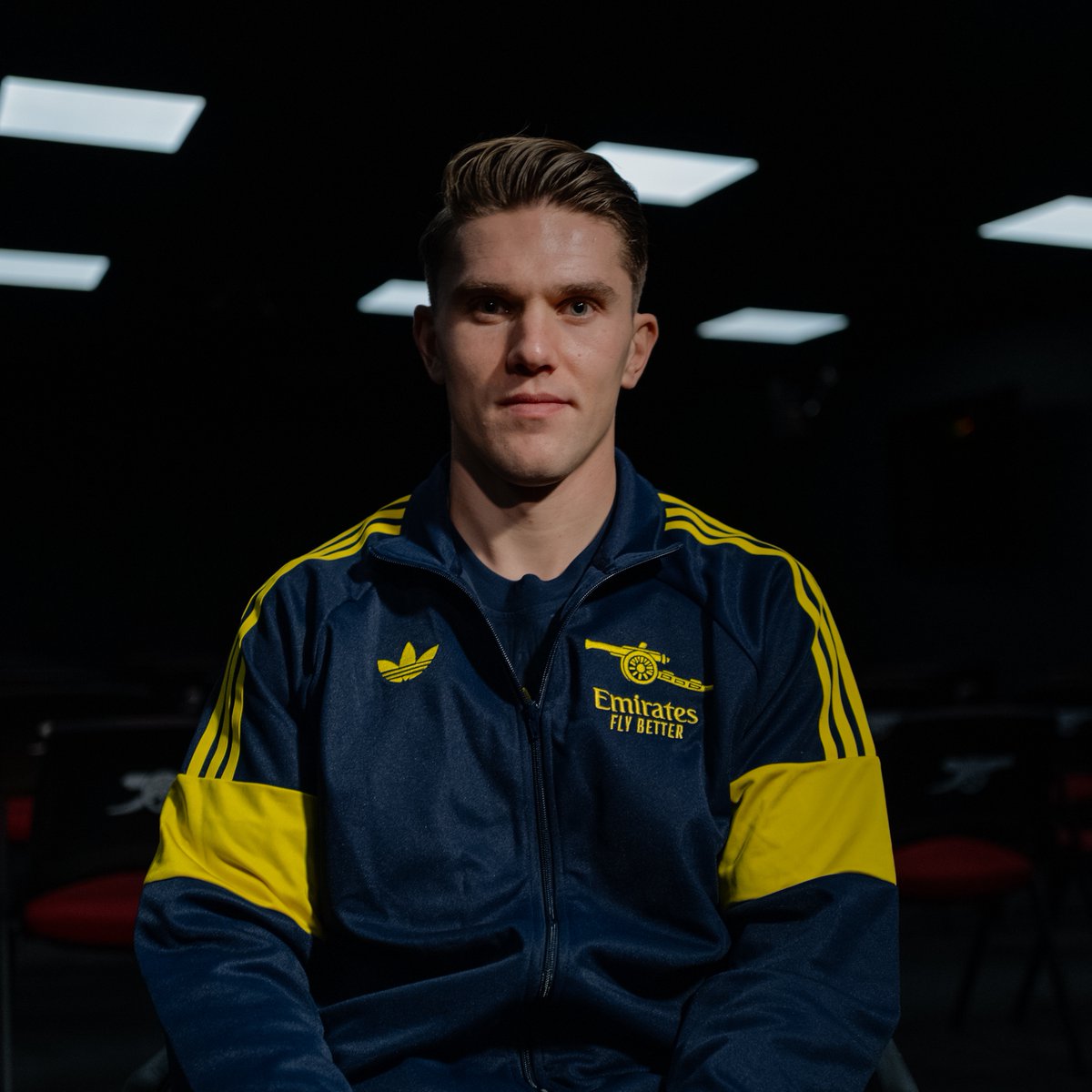 A debut season written in gold. Year One: Viktor Gyokeres is now available to stream on The Arsenal App, Gooners ⚡️