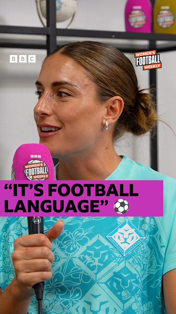 'If I give you a pass without speaking, you have information' ๐ฃ๏ธ Alexia Putellas on learning a new language, both on and off the pitch. #BBCFootball #WSL #LCL