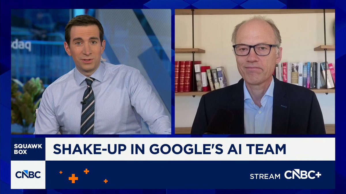 Sebastian Mallaby on $GOOGL and its Gemini AI model: "Although the model is behind, and they want to catch up, and they take that seriously, the monetization of the model is doing extremely well."