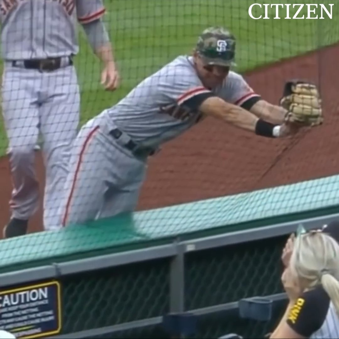 Risky fake throw to first to try and get the out at third, a breakdown throwback