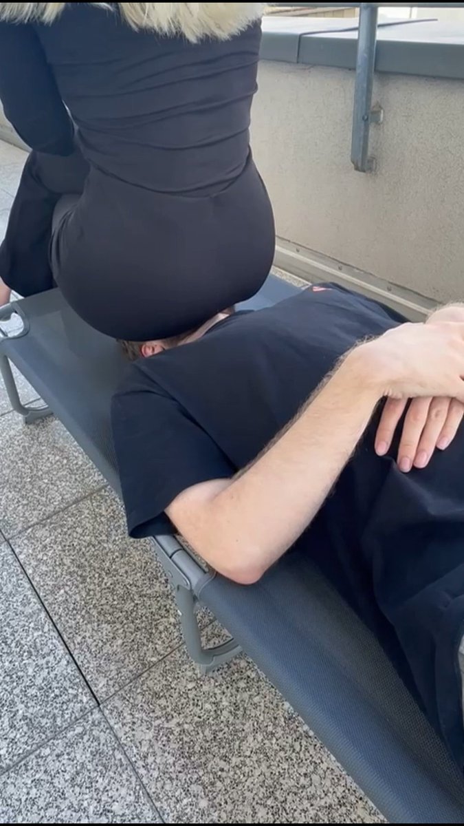 Fullweight FACESITTING and BOUNCING in black business leggings (3min44s) The gorgeous goddess uses her seat cushion however she pleases. Trailer only. Full video in DMs! #goddess #facesitting #femdom #fullweigt #brutal #slave #session #leggings #smother #buttdrops