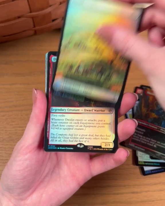 There is nothing like opening a #MTGxTheHobbit Collector Booster, if you want to find something.