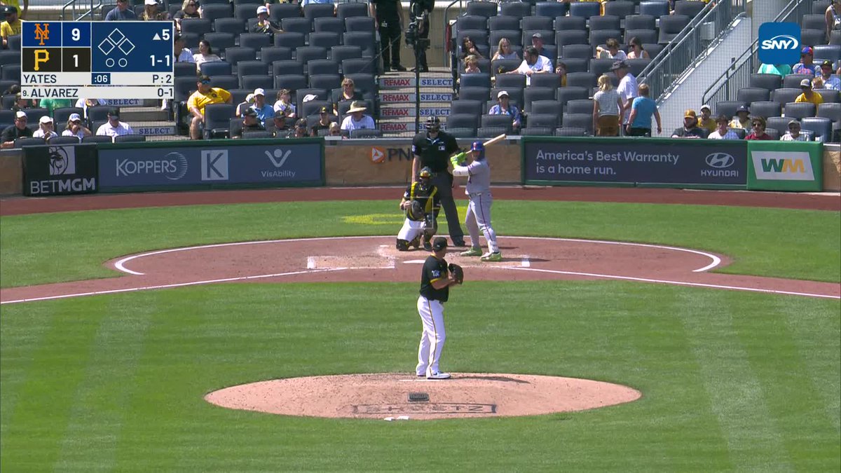 The hate for Francisco Alvarez makes ZERO sense…. Yes, he’s not a good defender, but it’s not easy to find a catcher hitting 15+ HRs with a .800 OPS. Stats: 81 G .253 BA .783 OPS 13 HR 29 RBIs One of the best offensive catchers in the game.