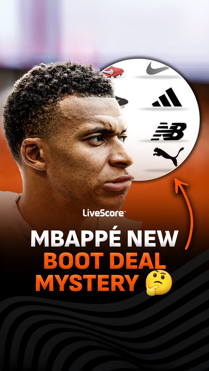 Kylian Mbappé could be leaving Nike to sign with one mystery brand, but who do you think it is? 😳🤷♂️
