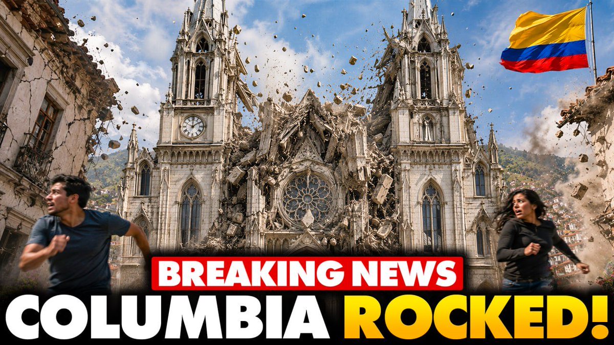 Skyscrapers, Churches COLLAPSE in Apocalyptic Scene as MASSIVE 7.4 Magnitude Earthquake ROCKS Colombia. This footage is absolutely horrifying. The current death toll stands at 47 with dozens more injured. Pray for the people of Colombia 🙏🏻