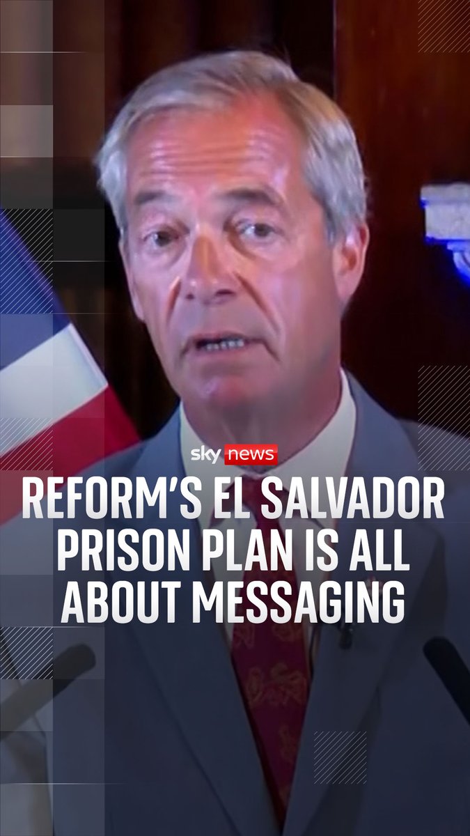 Reform UK is pledging to deport foreign national offenders to countries like El Salvador if their home countries won't take them back, which they say would free up prison spaces and ease the crisis facing the system. @RobPowellNews explains ⬇️ Read more: