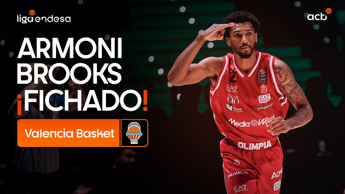 👌☄️ Tirador de lujo para Valencia Basket Club Así es Armoni Brooks, el escolta estadounidense que se convierte en uno de los grandes refuerzos del mercado en #LigaEndesa al fichar por el equipo taronja. #MercadoACB | 📹 EuroLeague