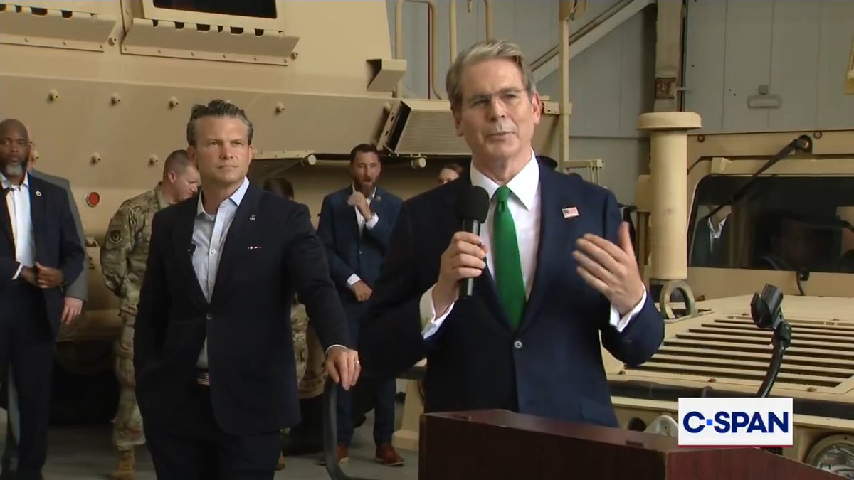 .Treasury Secretary Scott Bessent shares his secret service name, "Swamp Fox", while visiting troops in South Carolina