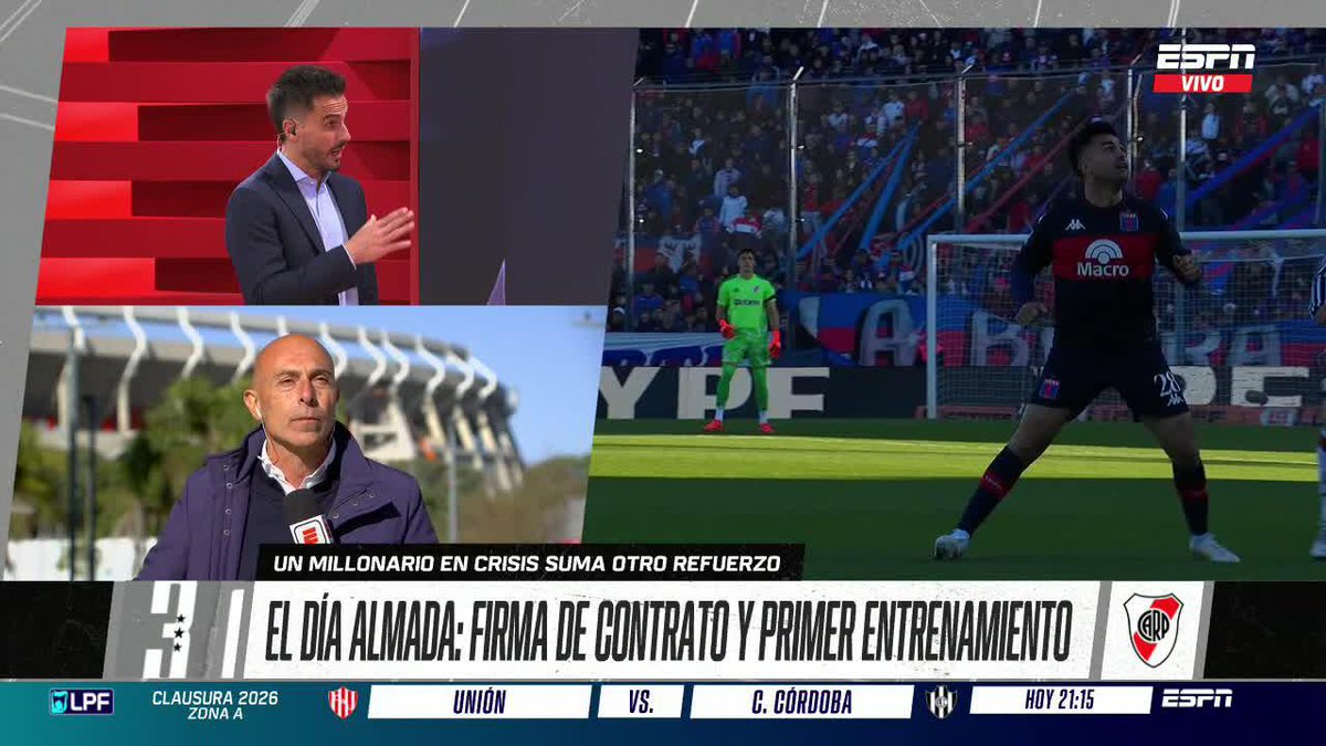 🙏 LA SITUACIÓN EN COLOMBIA Debido a la crítica situación en el país por el terremoto sufrido, se suspendería el partido de River por Sudamericana. ▶️ Mirá #ESPNF90 en el Plan Premium de #DisneyPlus