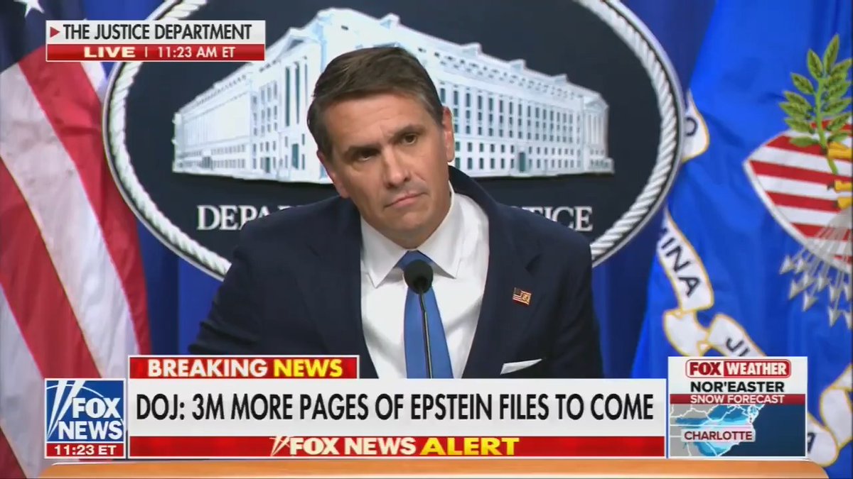 Q: Is the public going to learn the identities of the men who abused the girls in the Epstein files? Attorney General Todd Blanche: Like, what does that mean? I don't understand what that means.