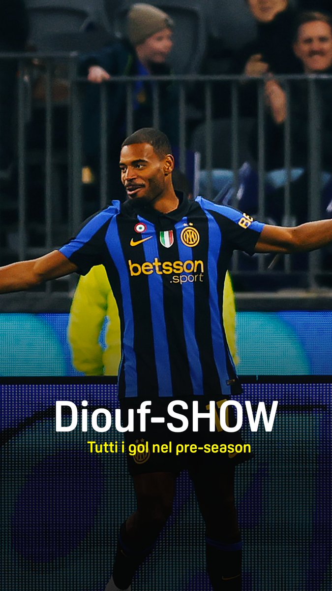 ๐ซ๐๐๐๐ ๐๐๐๐ ๐ซ Tutti i gol della pre-season โซ๏ธ๐ต Puรฒ essere il titolare a destra? ๐ง Guarda Inter-Betis Siviglia LIVE sabato 15 agosto dalle 19:30, su #DAZN #Diouf #Inter