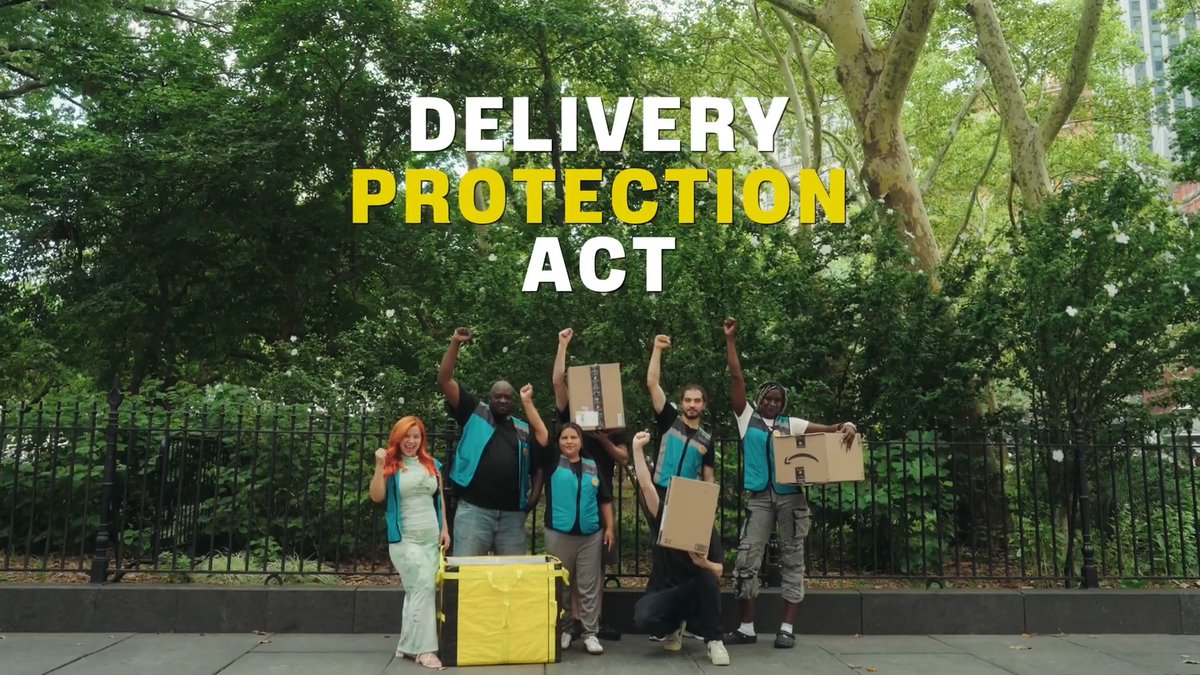 Did you know that Amazon uses a corrupt business model to avoid paying hundreds of thousands of workers the benefits they’ve earned and deserve? Thank you to Mayor Zohran Kwame Mamdani for supporting the Teamsters-backed Delivery Protection Act, which would finally hold Amazon accountable, put an end to their crooked business model in New York City, and require them to fulfill their obligations to their workers. Together, we will ensure that the Delivery Protection Act is signed into law!